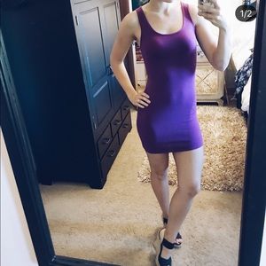 Purple dress